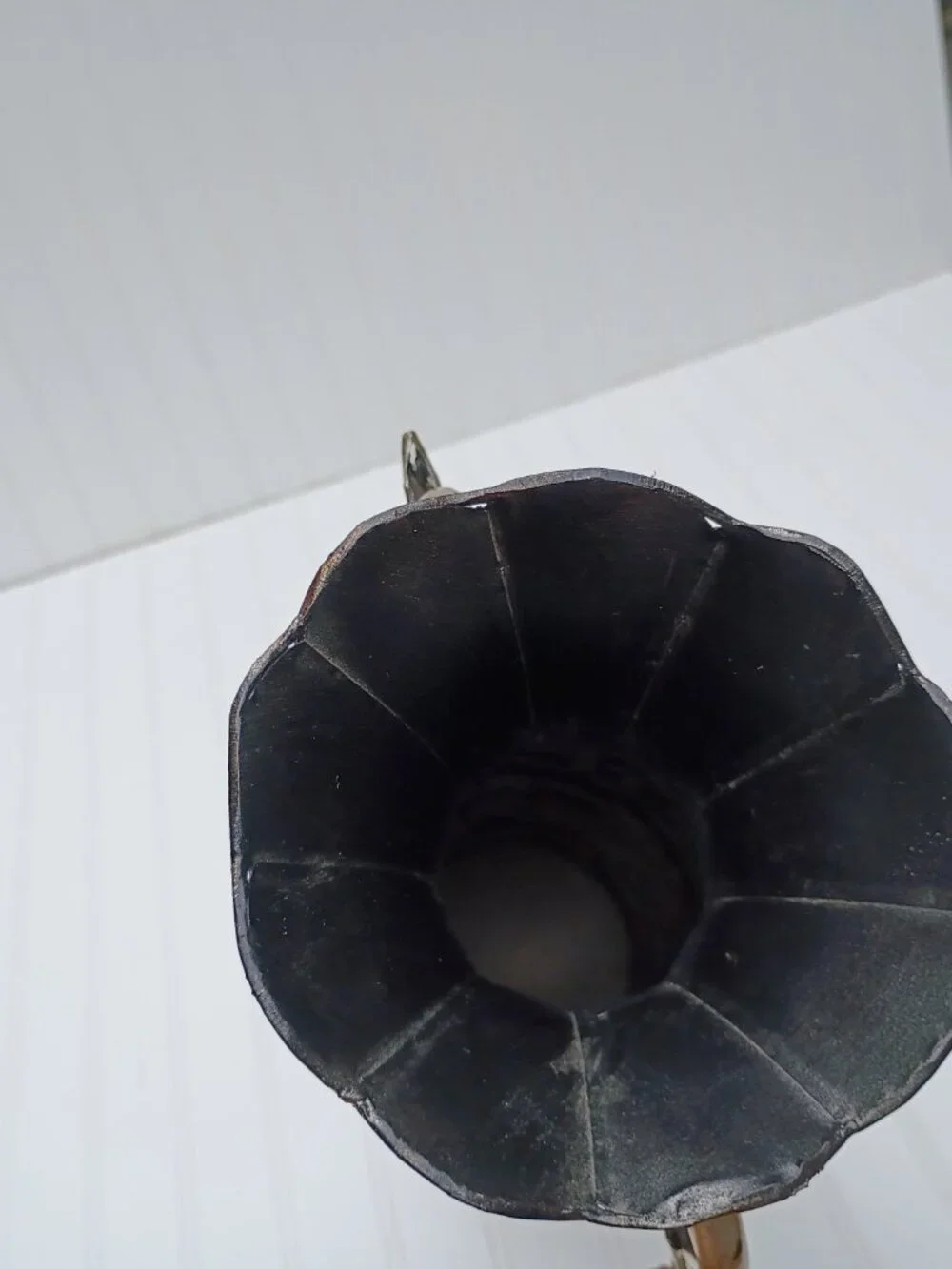 Tall Metal Floor Vase 23